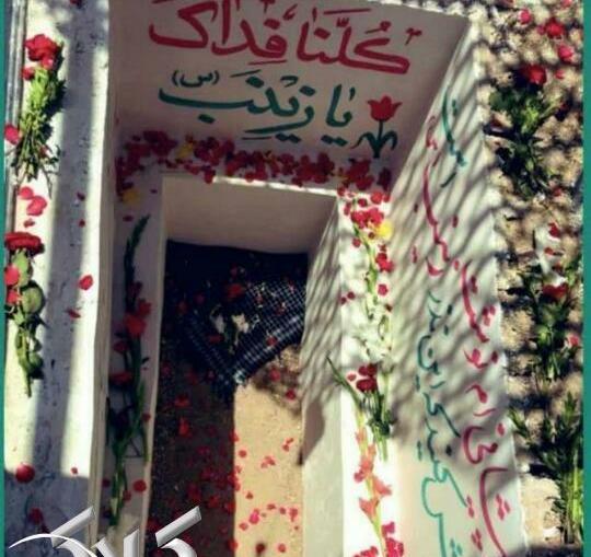 عکس خاک حاج قاسم سلیمانی