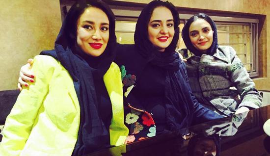 عکس بهاره افشاری و نرگس محمدی