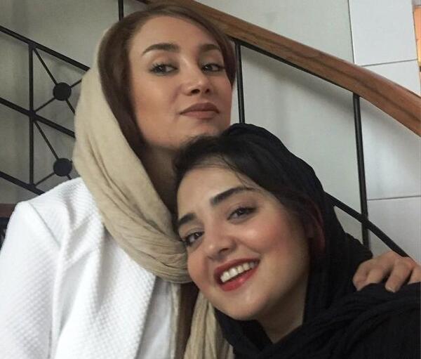 عکس بهاره افشاری و نرگس محمدی