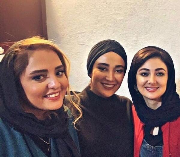 عکس بهاره افشاری و نرگس محمدی