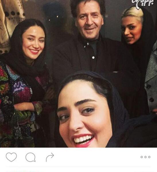 عکس بهاره افشاری و نرگس محمدی