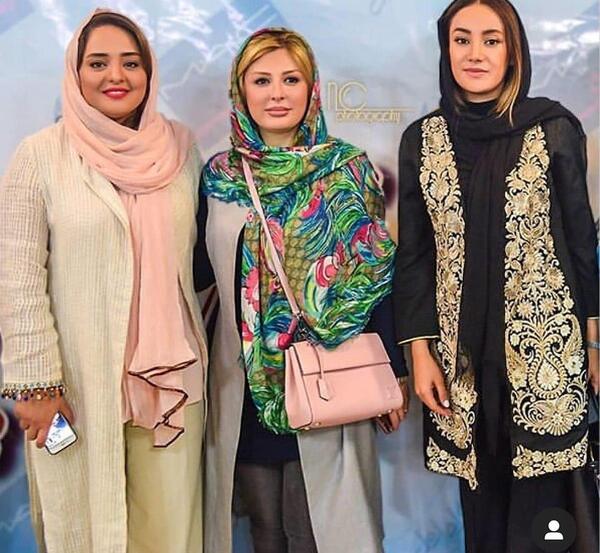 عکس بهاره افشاری و نرگس محمدی