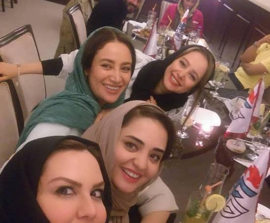 عکس بهاره افشاری و نرگس محمدی