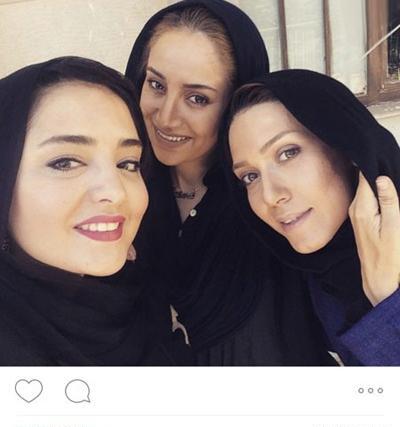 عکس بهاره افشاری و نرگس محمدی