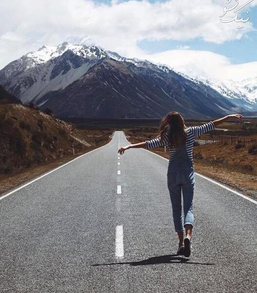 عکس پروفایل دختر روبه پشت