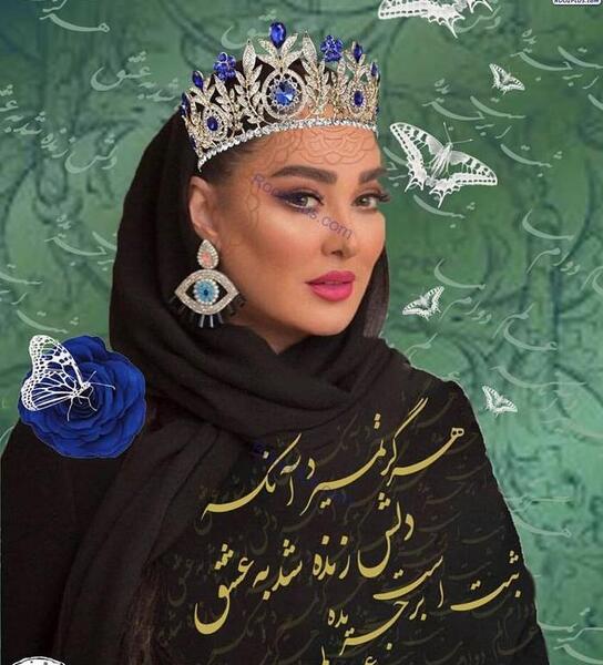عکس الهام حمیدی مدلینگ