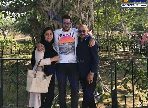 عکس سیاوش خیرابی و پدرش