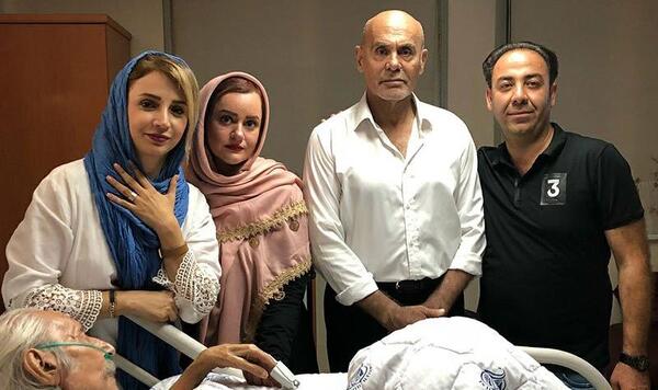 عکس شبنم قلی خانی و پدرش