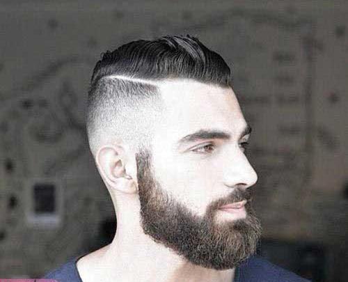 عکس ریش بلند با موی کوتاه
