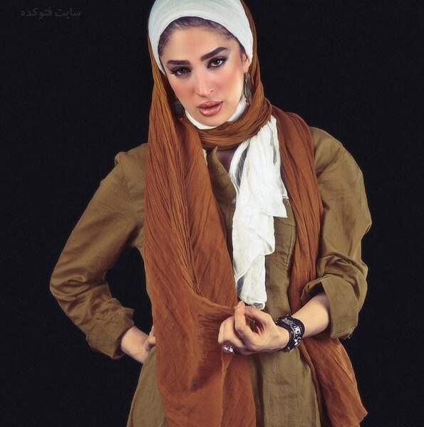 عکس غمگین عسل بدیعی