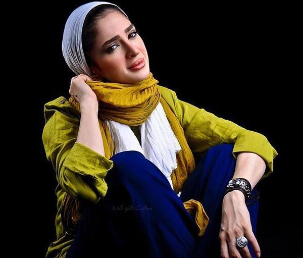 عکس غمگین عسل بدیعی