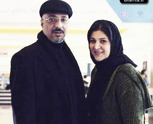 عکس بوسه امیرجعفری بر پیشانی ریما رامین فر