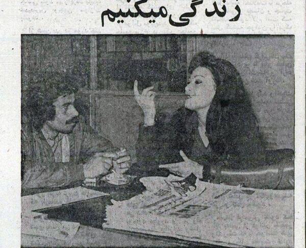 عکس از خسرو شکیبایی و همسرش