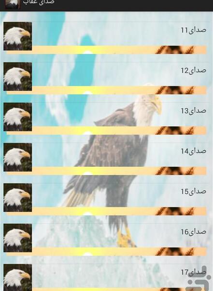 عکس صدای عقاب