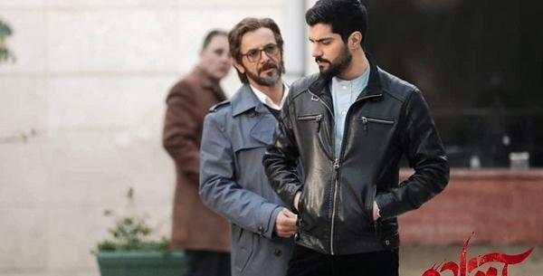عکس امین حیایی در سریال آقازاده