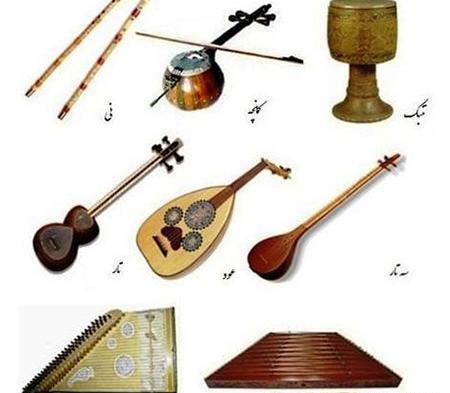 عکس وسایل موسیقی