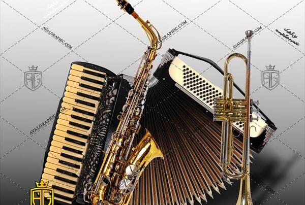 عکس وسایل موسیقی