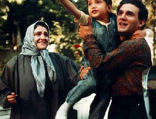 عکس باران کوثری با فرزاد فرزین