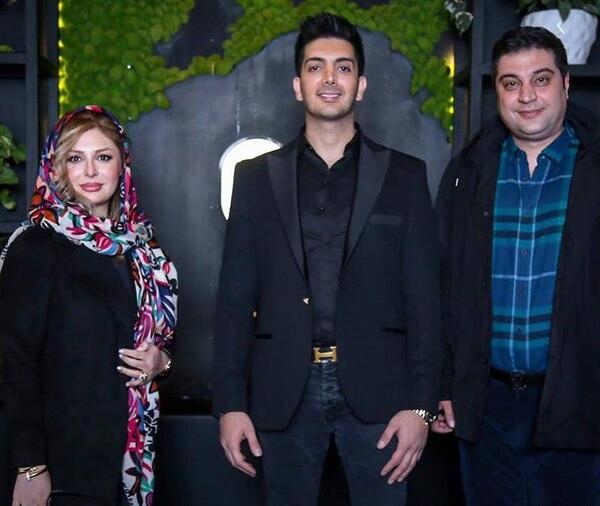 عکس فرزاد فرزین با کت و شلوار