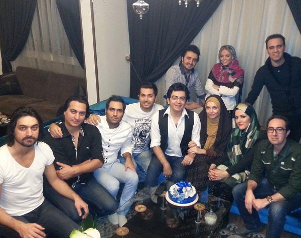 عکس فرزاد حسنی و همسر جدیدش