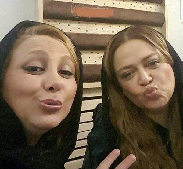 ژست عکس بهنوش بختیاری