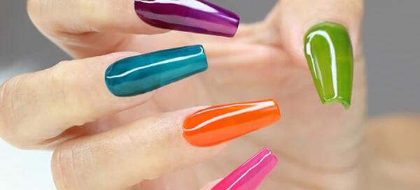 عکس کاشت ژله ای ناخن