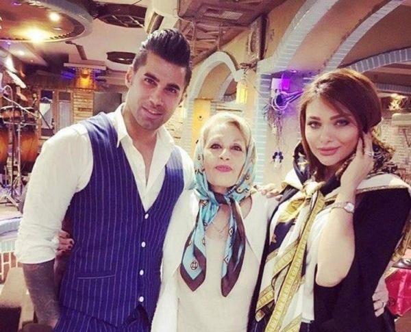 عکسهای فروزان وهمسرش