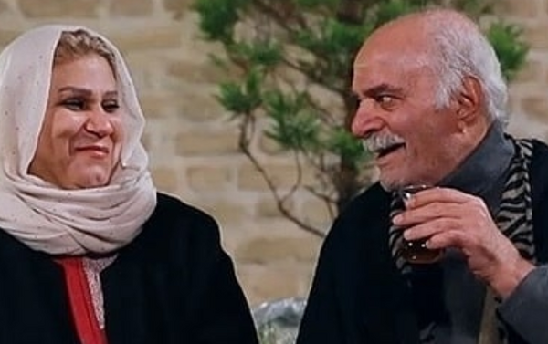 عکس سیروس گرجستانی با همسر اولش