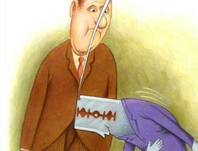 عکس نوشته تیکه دار چاپلوسی