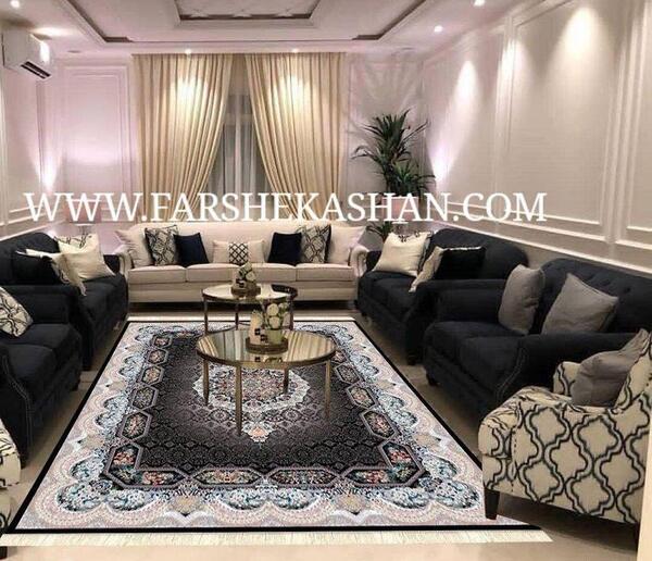 عکس فرش مشکی