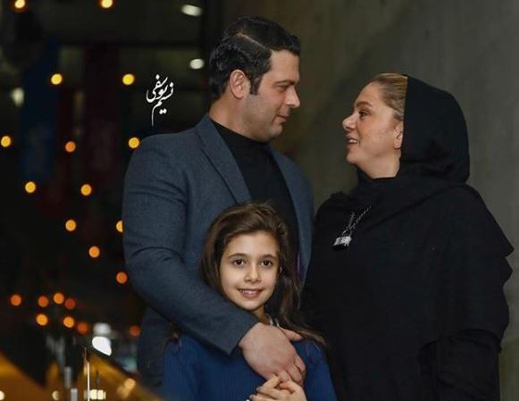عکس پژمان بازغی همراه خانواده