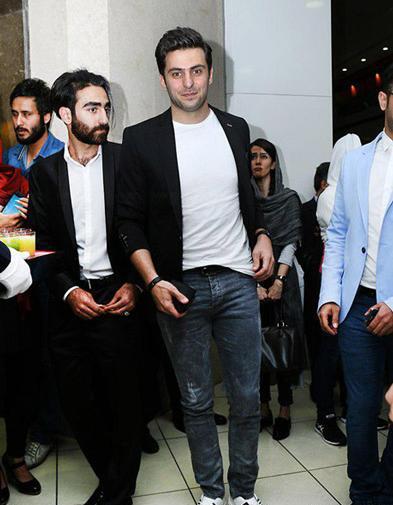 عکس تمام قد پژمان بازغی
