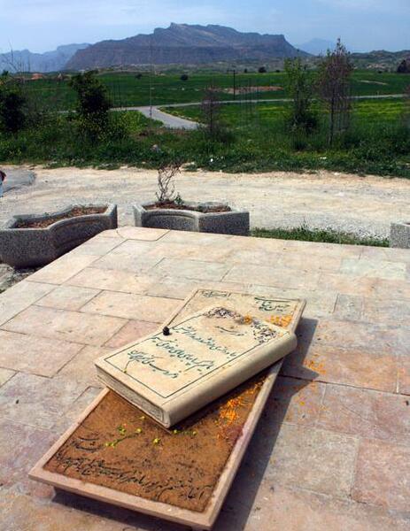 عکس آرامگاه حسین پناهی