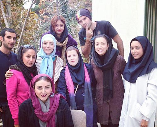 عکس پشت صحنه شمعدونی قسمت ۱۳