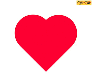 عکس استیکر قلب عاشقانه