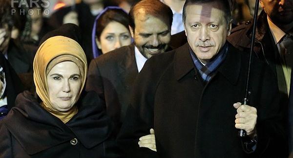 عکس زن رجب طیب اردوغان