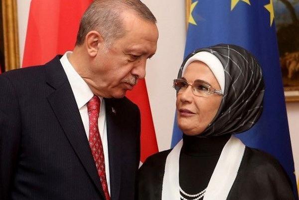 عکس زن رجب طیب اردوغان
