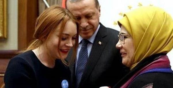 عکس زن رجب طیب اردوغان