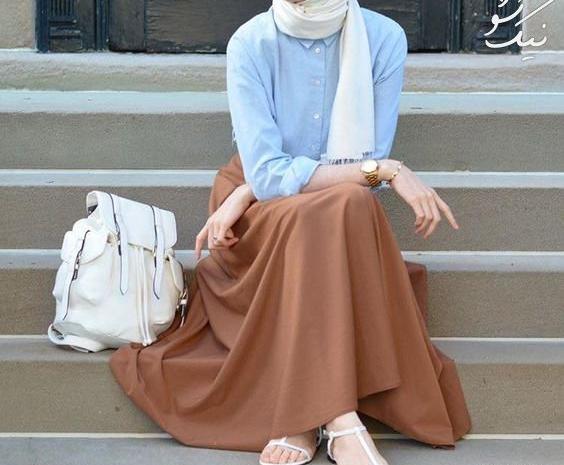 عکس حجاب پاییزی