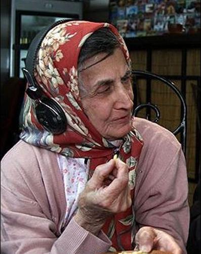 عکس زنده یاد پروین میکده