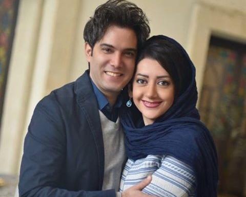 عکس جدید امیر علی نبویان و همسرش