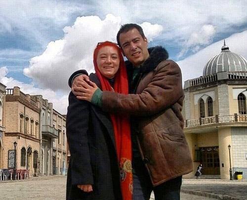 عکس سحر ولدبیگی و فرزندش