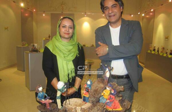 عکس زن اردلان شجاع کاوه