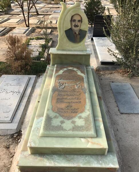 عکس سنگ قبر مرمر