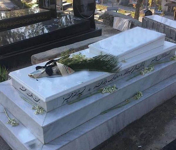 عکس سنگ قبر مرمر