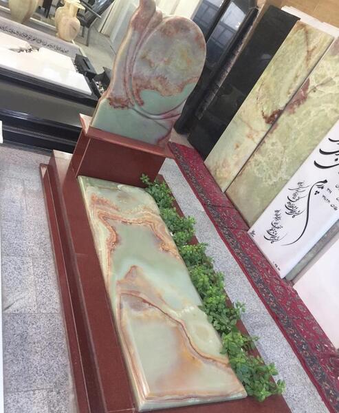 عکس سنگ قبر مرمر