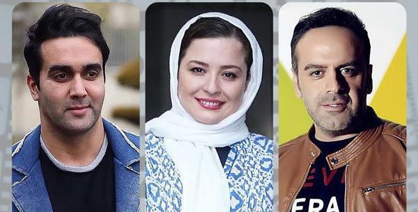 عکس پوریا پورسرخ با مهراوه شریفی نیا