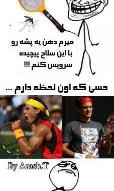عکس طنز پشه