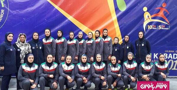 عکس بازیکنان تیم ملی کبدی بانوان ایران