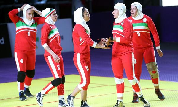عکس بازیکنان تیم ملی کبدی بانوان ایران